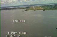 Anflug Entebbe