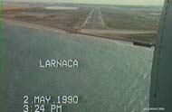 im Anflug von Larnaca